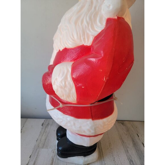 Grand venture candy cane Santa Claus blow mold lawn decor Xmas - Picture 11 of 11
